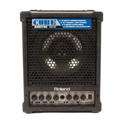 Roland CM-30 CUBE 30W 6.5 inch 2-way Portable Active Monitor | Reverb