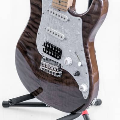 2016 Tyler Studio Elite HD Charcoal Quilt HSS Japan electric guitar 7.6lbs image 14