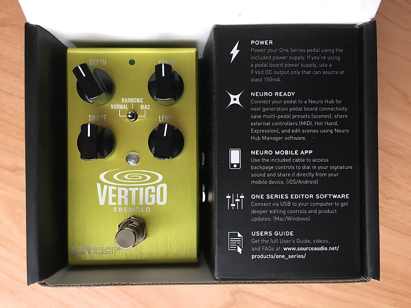 Source Audio Vertigo Tremolo Pedal | Reverb