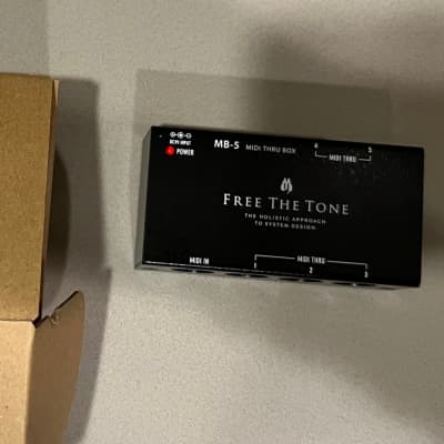 Free The Tone MB-5 MIDI Thru Box | Reverb