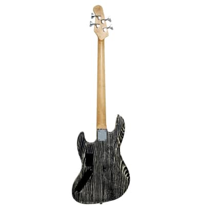 Michael Kelly Element 4OP 4-String Electric Bass Guitar (Trans Black)(New) image 3