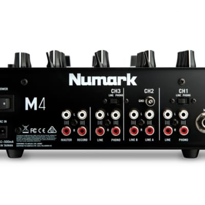 Numark M4 USB 3-Channel DJ Mixer image 3