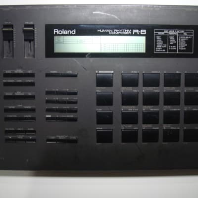 Roland R8 Drum Machine + Power Supply + Dry & Power Drums Cards