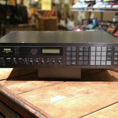 Yamaha REV 7 Digital Reverberator 1980s - Black image 2