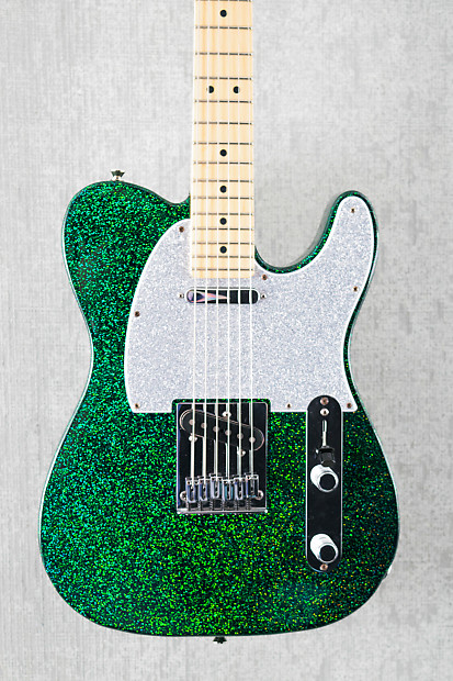 Green shop sparkle telecaster