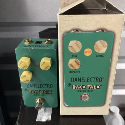 Reverb.com listing, price, conditions, and images for danelectro-back-talk-reverse-delay-reissue