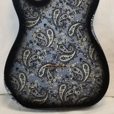 Fender Custom Shop Limited Edition '68 Black Paisley Tele Relic, w/Deluxe HSC 2023 image 12