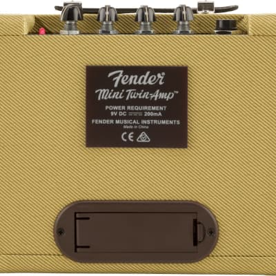 Fender Mini '57 Twin-Amp 1-watt 2x2" Mini Combo Amp image 2