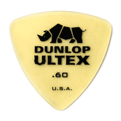 Dunlop 426R60 Ultex Tri .60mm Triangle Guitar Picks (72-Pack)