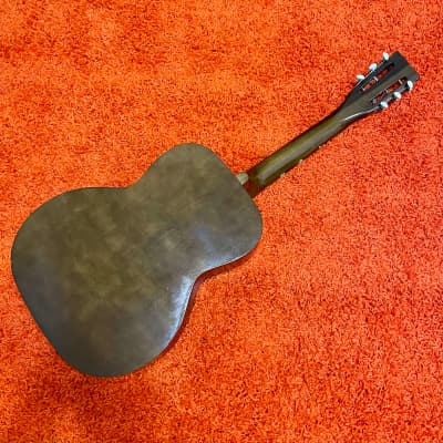 Vintage Silvertone Kay 60's Classical Ladder Braced Parlor Guitar - Natural Project AS-IS image 4
