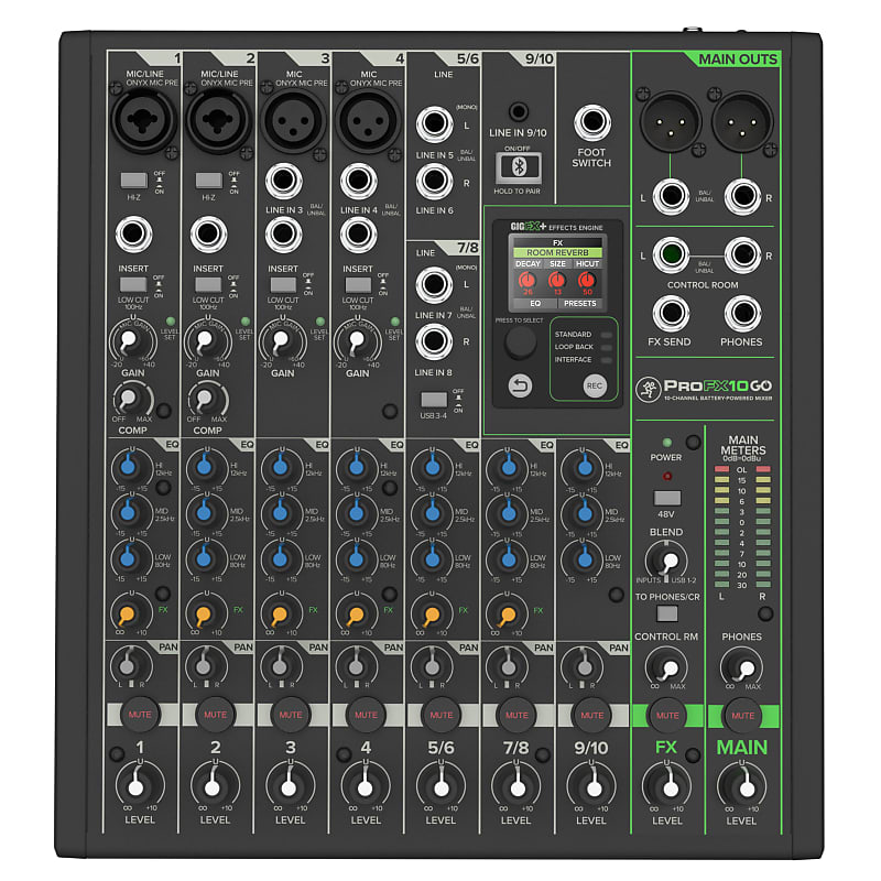 Mackie ProFX10 GO - Analog Mixer image 1