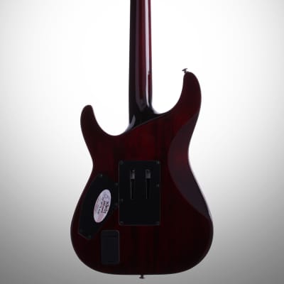 Schecter C-1 Hellraiser FR Electric Guitar, Black Cherry image 5
