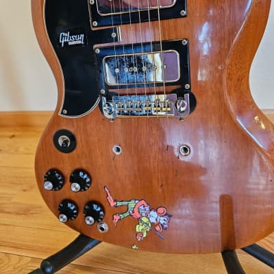 Gibson Custom Shop Tony Iommi Signature "Monkey" '64 SG Special Left-Handed #23 (Aged, Signed) 2020 - Cherry image 5