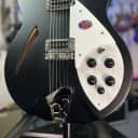 New 2024 Rickenbacker 330 Guitar - Matte Black, with OHS Case, 330MBL Auth Dlr 752