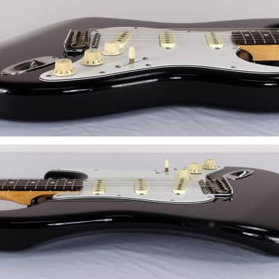 1986-1987 Fender Japanese Stratocaster ST-362V Made In Japan MIJ Black image 4