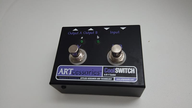 ART Audio CoolSwitch A/B-Y Switch CoolSwitch Black | Reverb