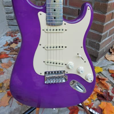 Fender Squier Stratocaster VII, 2000 7 String, Deep Purple Sparkle