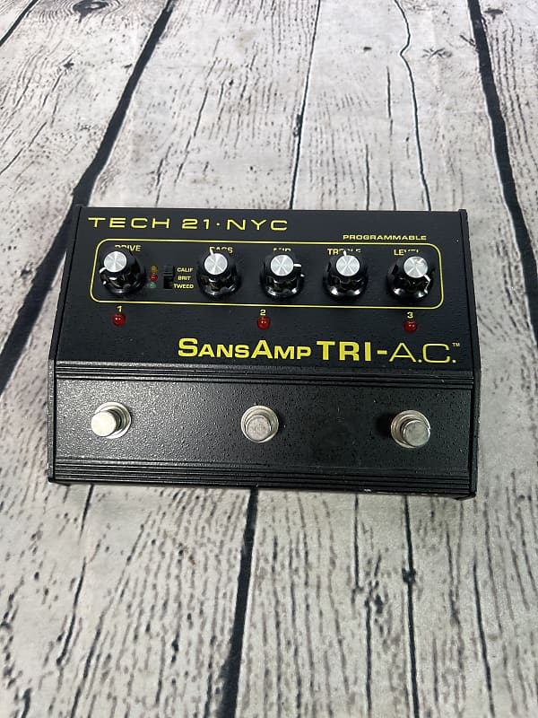 TECK21・NYC SANSAMP TRI-AC プリアンプ（買取情報】3つの