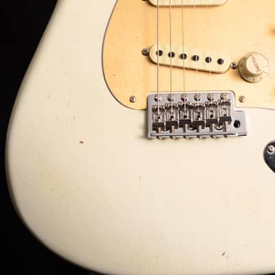 NEW Fender Custom Shop 1958 Special Stratocaster NAMM 2020 Limited Edition Aged Olympic White! image 4