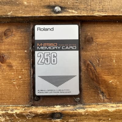 Roland M-256D for D-50 Memory Card