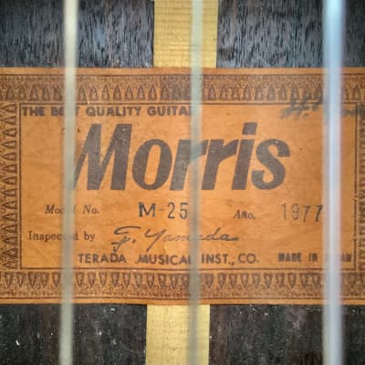 Morris MC-50 Classical Guitar Japan-made — Brazilian Rosewood  — 1977 — US Seller image 9