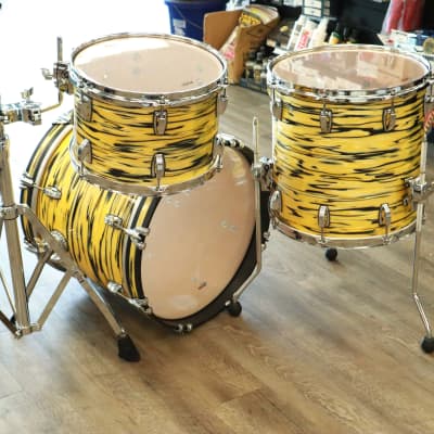 Ludwig Classic Maple Jazzette 3Pc Shell Pack 12/14/18 (Lemon Oyster) image 8