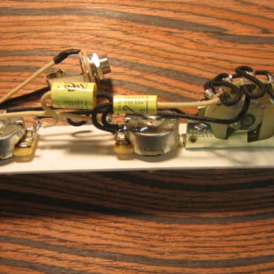 K D Paulus Guitar Parts Premium “Eldred Esquire Mod” Harness - Sozo NexGen Yellow Mustard Vintage Ca image 3