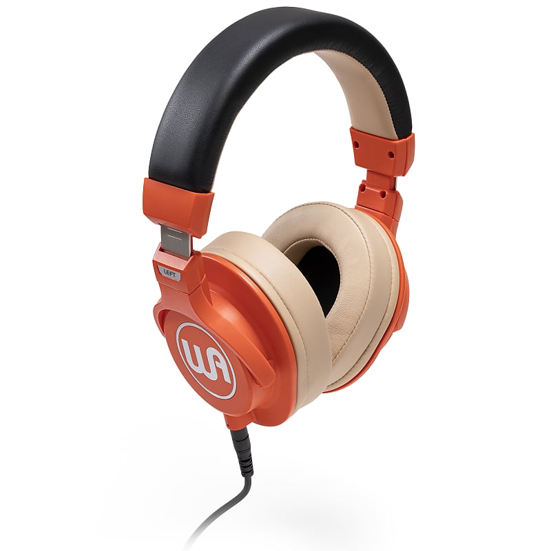 Warm Audio WA-HR HeadRoom Closed-Back Professional Studio Headphones, Orange  			