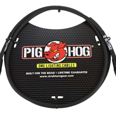 Pig Hog 3ft DMX Lighting Cable 3 Pin, PHDMX3 image 2