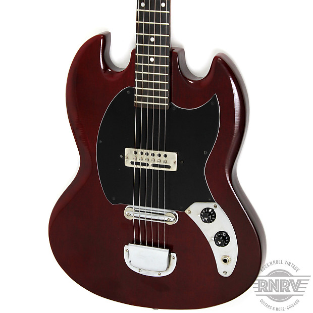 1970's Kent SG Copy Cherry Red | Reverb