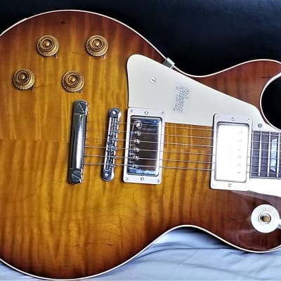 Left Handed 2018 Gibson Historic 1959/R9 Les Paul, New with COA/OHSC, Magnificent Top! image 9