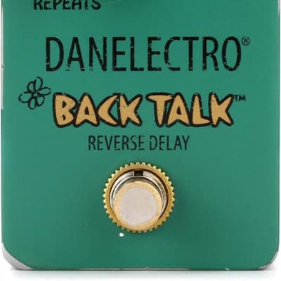 Danelectro Back Talk reverse delay guitar effect pedal - new - authorized dealer for sale