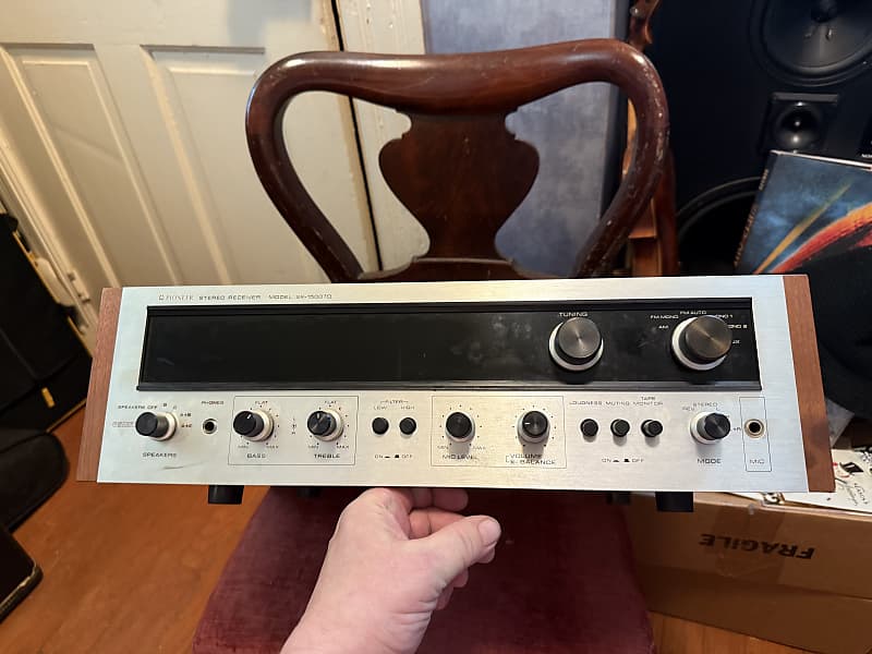 Pioneer Sx 1500td receiver - Silver  			