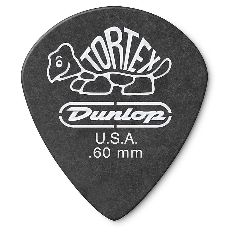 Dunlop 482P60 Tortex Jazz III .60mm Guitar Picks (12-Pack