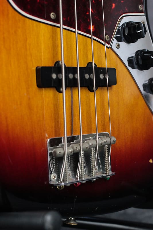 Japan Vintage Rare Greco JB 800 Jazz Bass Super Real 1980 Sunburst