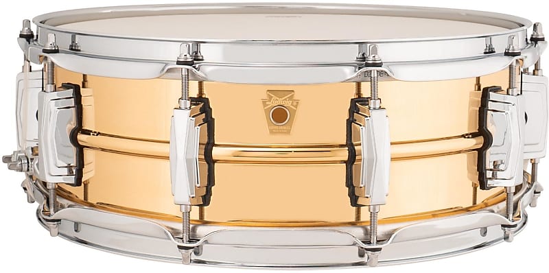 Ludwig Smooth Bronze Snare Drum - 5 x 14-inch - Polished image 1