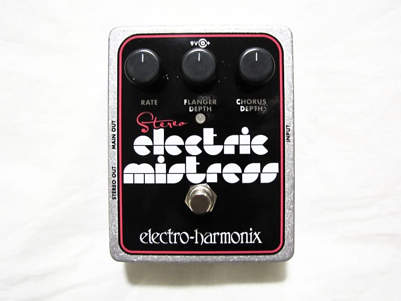 Used Electro-Harmonix EHX Stereo Electric Mistress Flanger Chorus Guitar Pedal!! image 1
