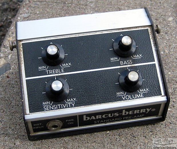 Vintage 1980s Barcus-Berry Standard Preamp - model 1330-1 | Reverb