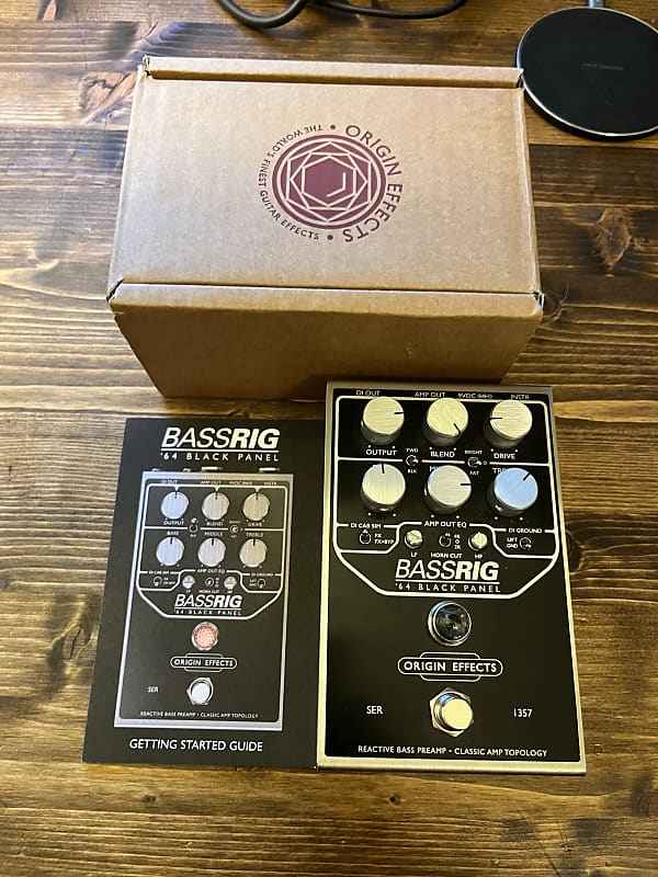 Origin Effects BASSRIG '64 Black Panel