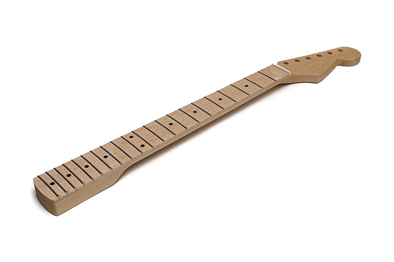 Solo ST Style 21 Fret Guitar Neck With Maple Fretboard