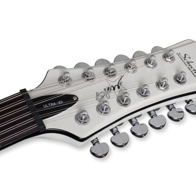 Schecter Robert Smith Ultracure Xii, Vintage White 281 image 9