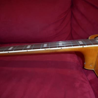 Epiphone Century Archtop W/ Gibson P-13 Speed Bump Pick Up 1942 Natural Blonde image 13