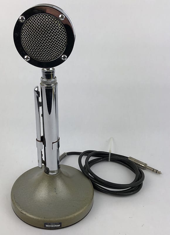 The Astatic Corp. D-104 Lollipop Microphone w/T-UG8 Stand - CB Ham Radio *VGC* image 1