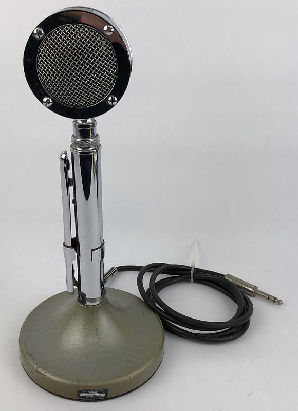 The Astatic Corp. D-104 Lollipop Microphone w/T-UG8 Stand - | Reverb