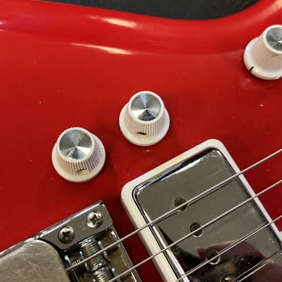 1965 Airline JB Hutto Res-O-Glass Red Res-O-Glass with tremolo image 6