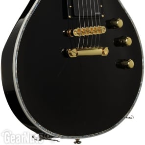 ESP LTD EC-1000 Electric Guitar - Black image 2