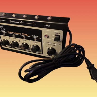 BOSS KM-4 Instrument Mixer Rare 1976 Made in Japan | Reverb