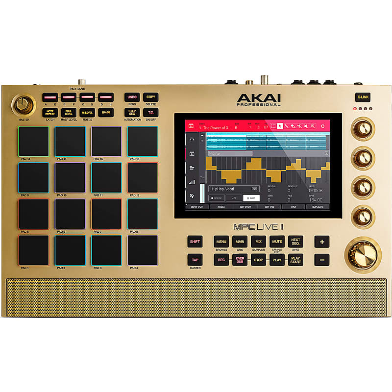 Akai MPC Live II Standalone Sampler / Sequencer Gold | Reverb Canada