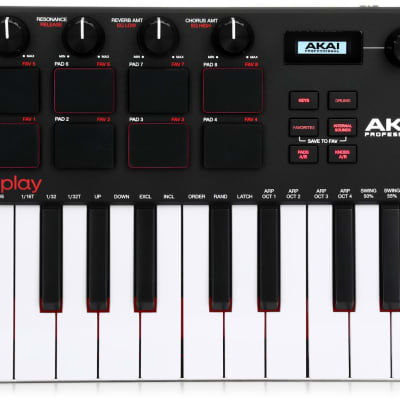 Akai MPK Mini Play MKIII Portable 25-Key MIDI Controller Akai MPK Mini Play MKIII Portable 25-Key MIDI Controller