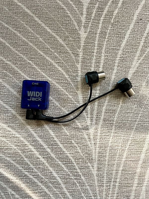 CME WIDI Jack Bluetooth MIDI Interface - 6-pin DIN Mini Cable Included - Works With Rare Single 6-pin DIN Mini Ports